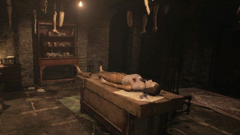 Решение головоломки c манекеном в Resident Evil Village