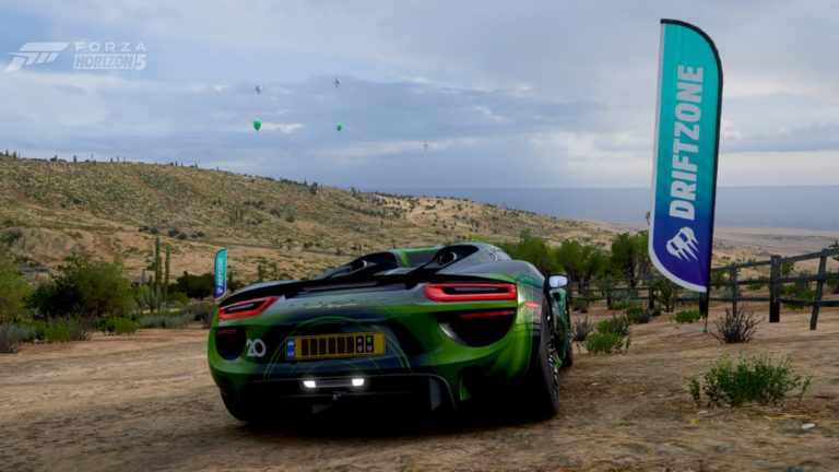 Как разблокировать дрифт-зоны в Forza Horizon 5