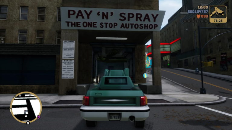 Как восстановить поврежденный автомобиль в Grand Theft Auto 3 - Definitive Edition