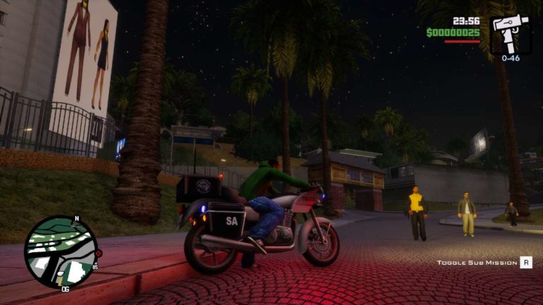 Как использовать сирену полицейского автомобиля в Grand Theft Auto: San Andreas - Definitive Edition