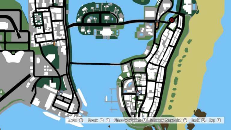 Все значки карт и их значение в Grand Theft Auto: Vice City - Definitive Edition