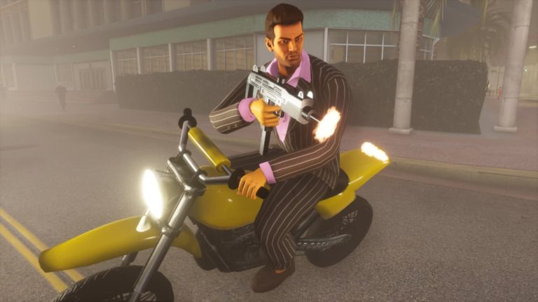 Как сделать вилли на мотоцикле в Grand Theft Auto: Vice City - Definitive Edition