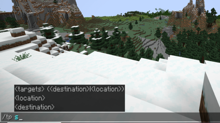 Как телепортироваться в Minecraft