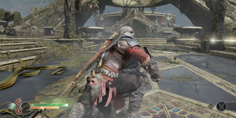 God Of War: Расположение артефакта Рога Вейтургарда