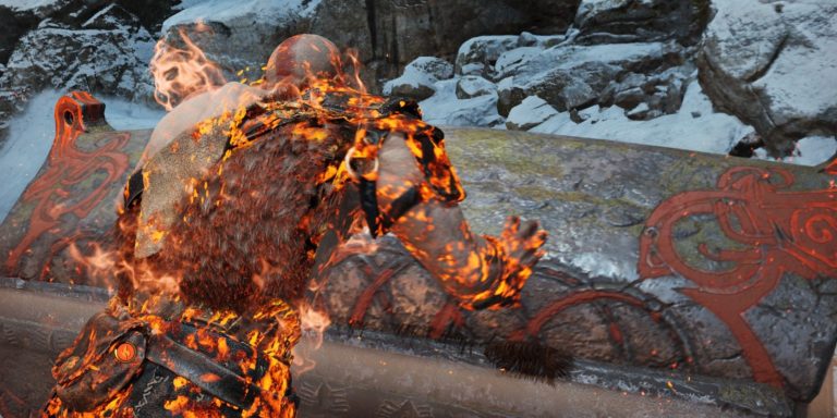 God of War: Как получить Большой пламенный гребень