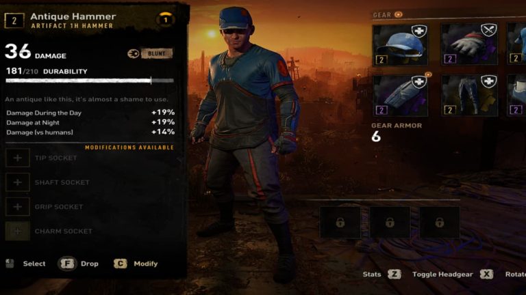 Как отремонтировать оружие в Dying Light 2