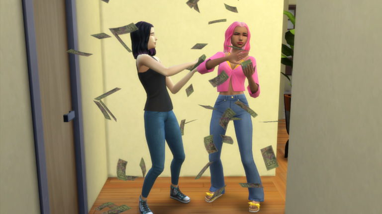 Как использовать чит Motherlode в The Sims 4