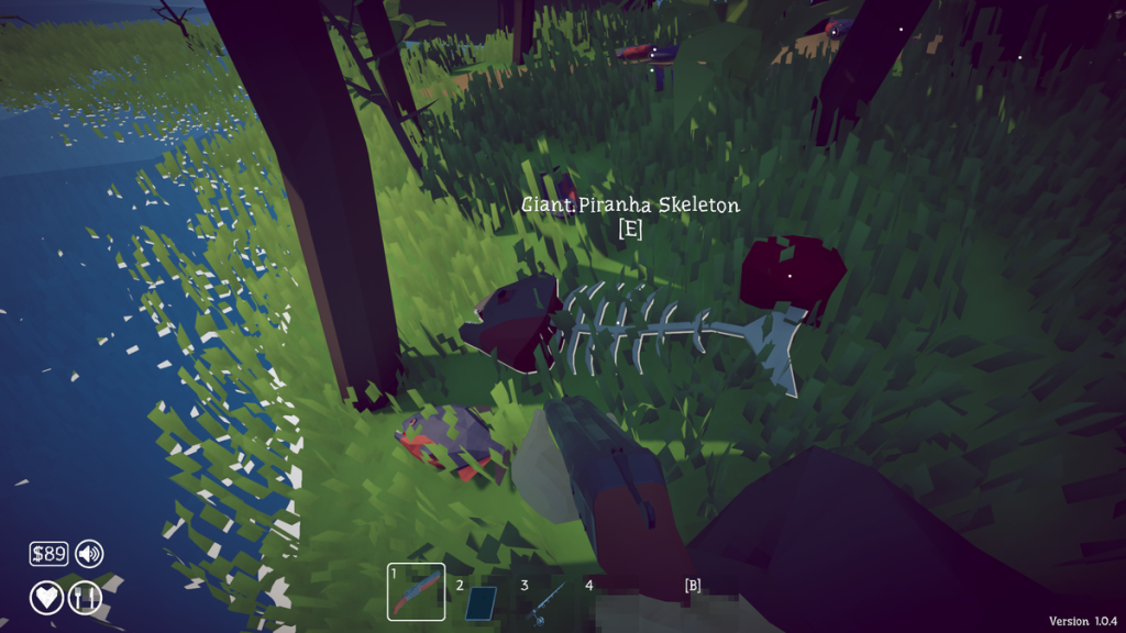 Скелет Giant Piranha